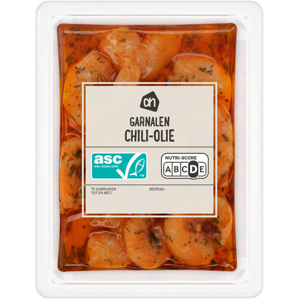 Garnalen chili-olie