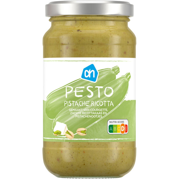 Pesto ricotta pistache