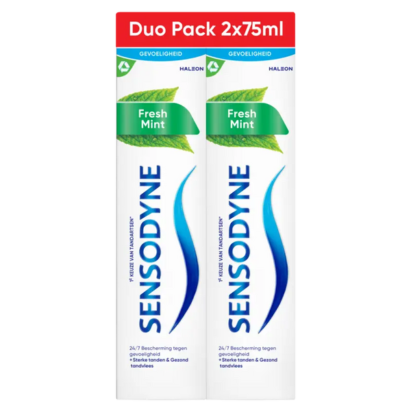 Sensodyne Frische Minze Zahnpasta 2er-Pack