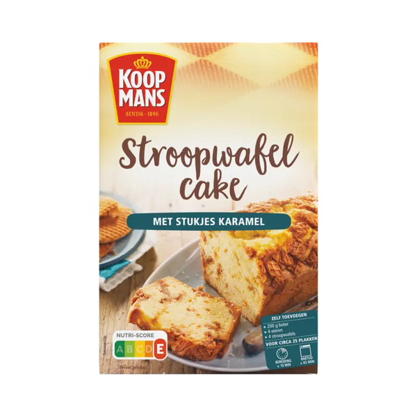 Koopmans Sirupwaffelkuchen mit Karamellstückchen