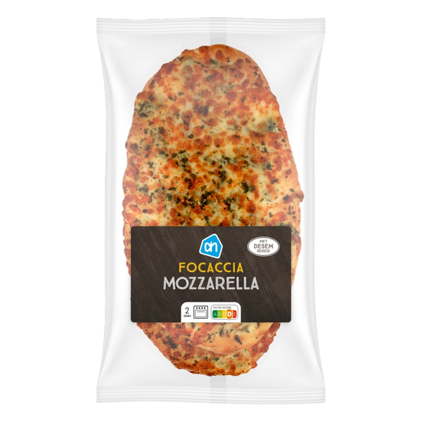 Focaccia with mozzarella