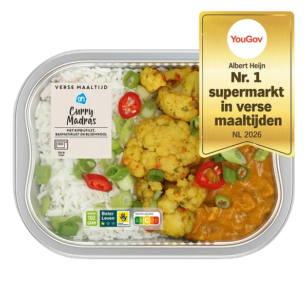 Frische Mahlzeit Curry Madras