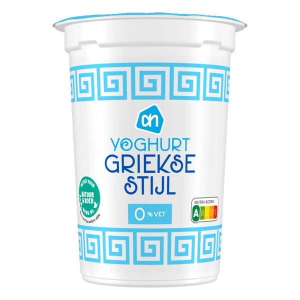 Greek-style yogurt 0% fat