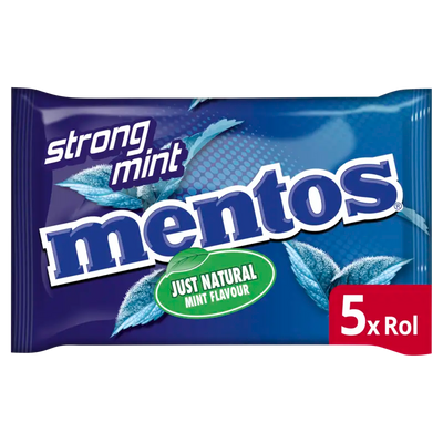 Roll, bag of peppermint