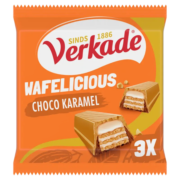 Verkade Chocowaffel Karamell