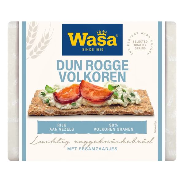 Wasa Thin Rye Whole Grain
