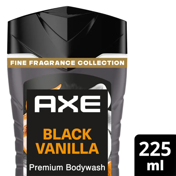 Axe Black vanilla + fine fragrance showergel