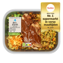 Frische Mahlzeit Nasi mit Hähnchen-Satay