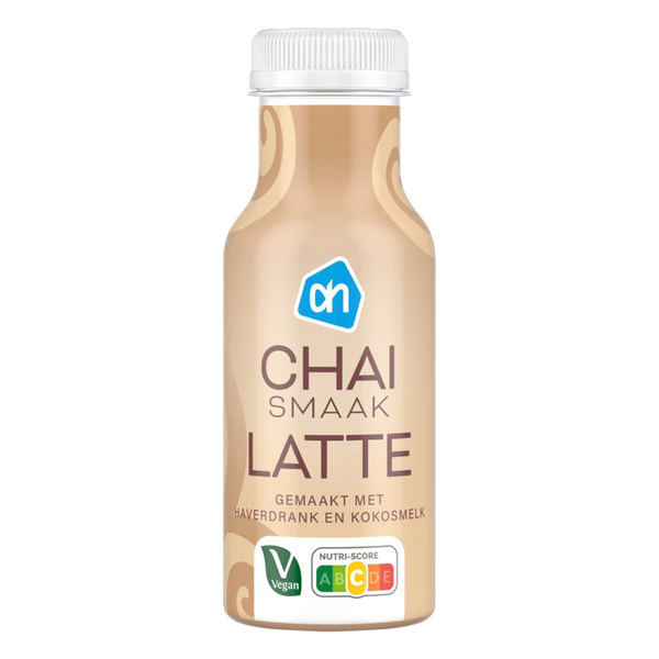 Chai-flavoured latte