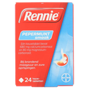 Rennie Pepermunt smaak kauwtabletten