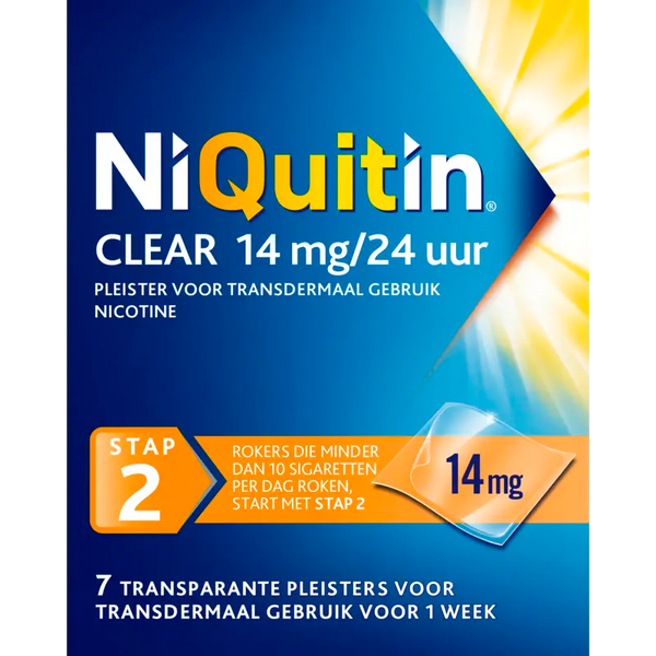 Niquitin Pleisters 14mg