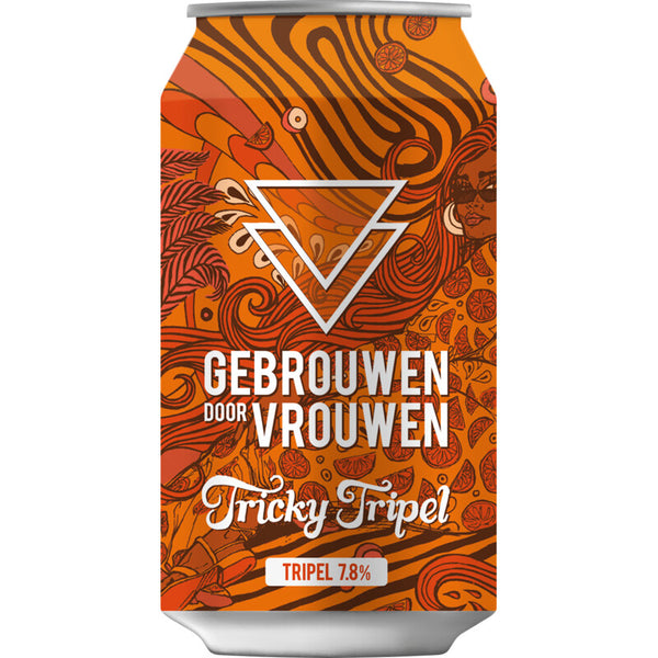Gebrouwen door vrouw Tricky tripel