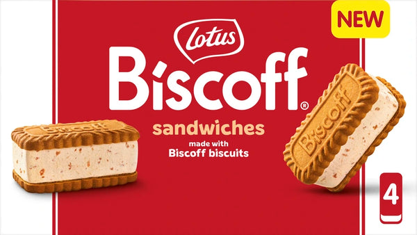 Lotus Biscoff Sandwiches