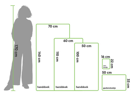 handdoek - 60 x 110 cm - hotel extra zwaar - ijsblauw