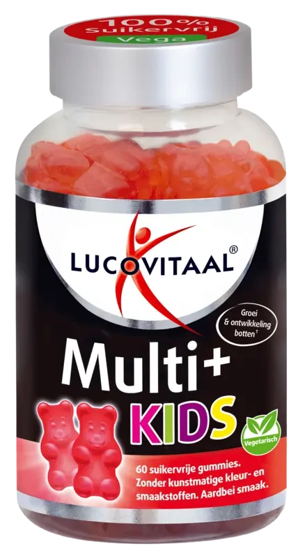 Lucovitaal Multi+ kids gummies