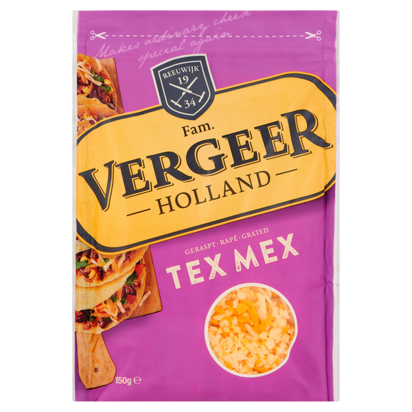 Vergeer Geriebener Käse Tex-Mex