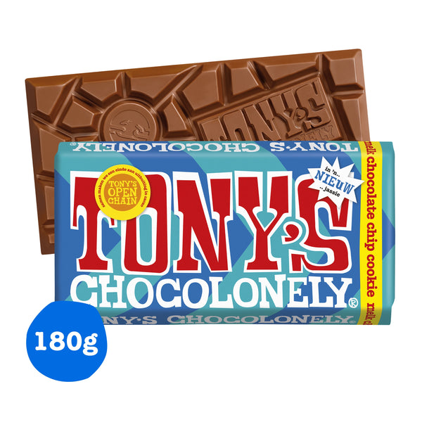 Tony's Chocolonely Milchschokolade Chocolate Chip Cookie