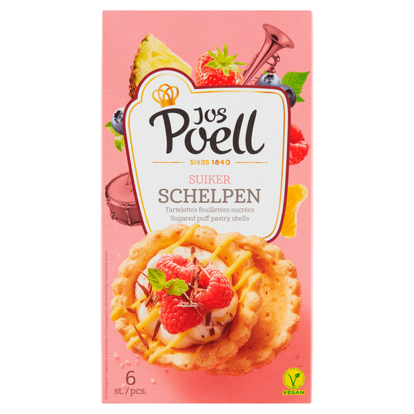 Jos Poell sugar shells
