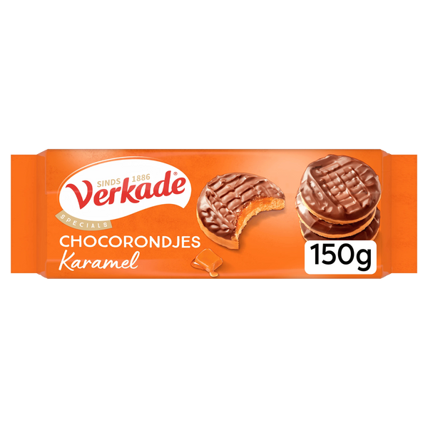Verkade Chocorondjes Karamell