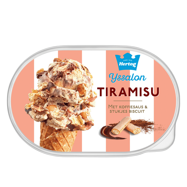 Hertog IJssalon tiramisu