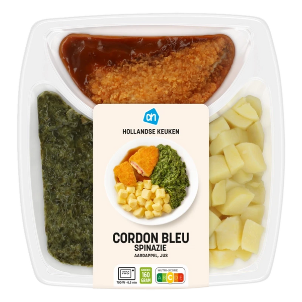 Spinazie cordon bleu