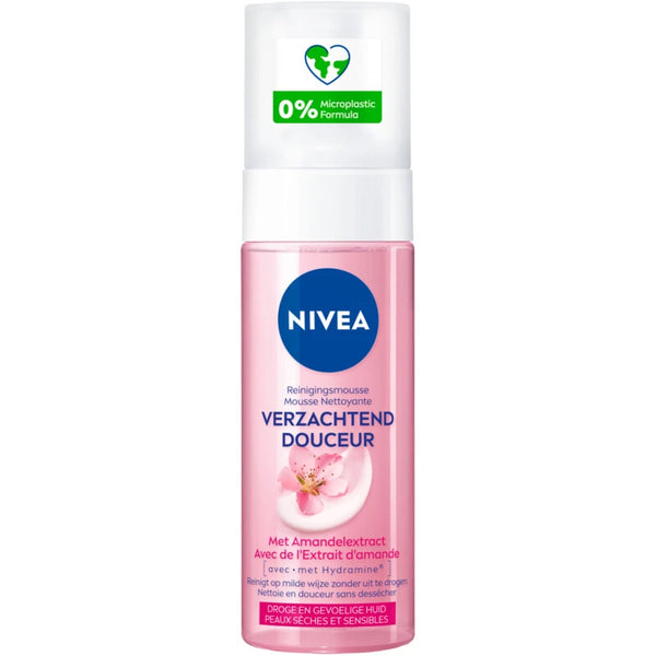 NIVEA Verzachtende reinigingsmousse hydramine