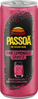 Passoã pink lemonade spritz