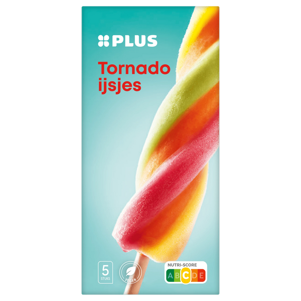 Tornado-Eis am Stiel