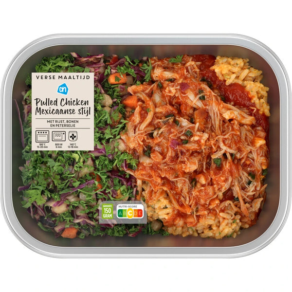 Verse pulled chicken Mexicaanse stijl