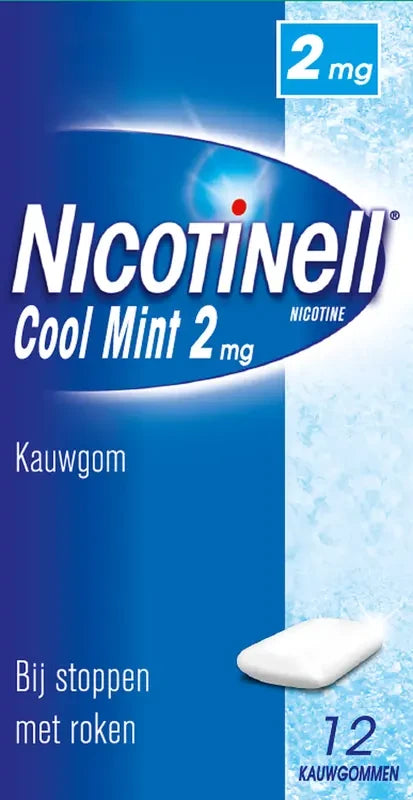 Nicotinell Coolmint nicotine kauwgom 2mg