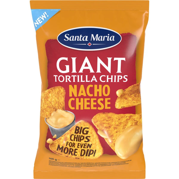 Santa Maria Giant tortilla chips nacho cheese