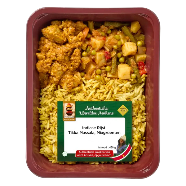 Warung Indiase rijst tikka massala