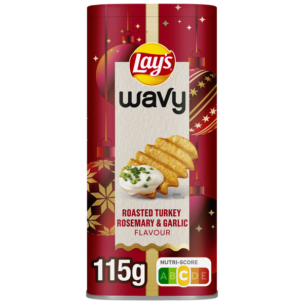 Lays Wavy Roasted Turkey Rosemary & Garlic