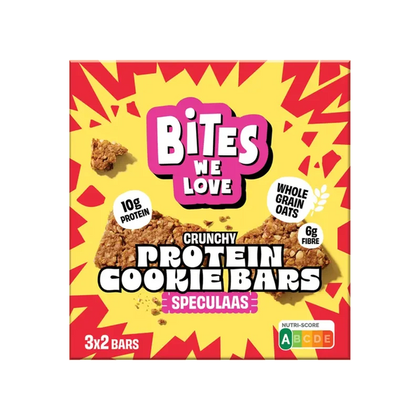BitesWeLove Protein cookie bars speculaas