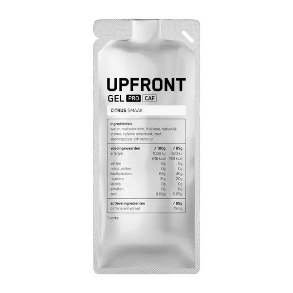 Upfront Gel pro caf citrus smaak