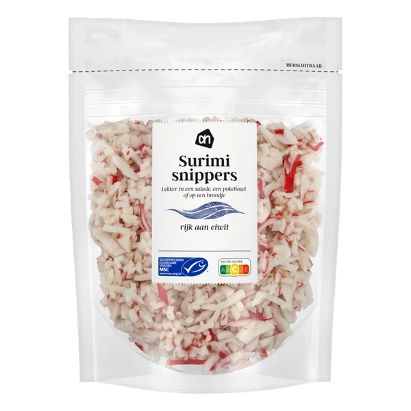 Surimi shredded