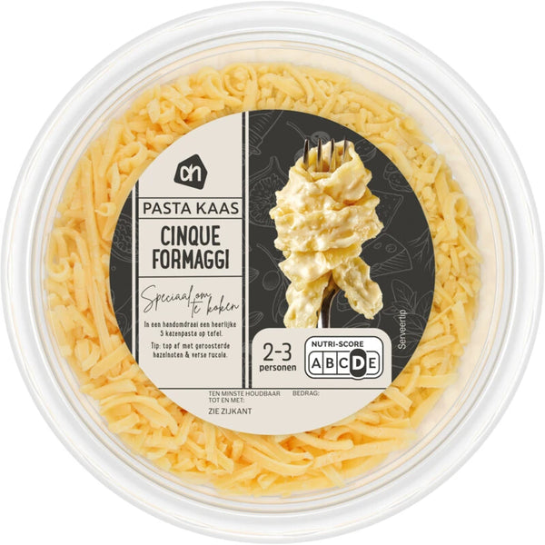 Pasta kaas cinque formaggi