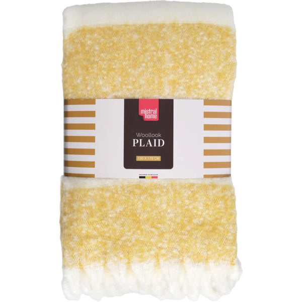 Tutti Mistral Home Plaid block stripe oker