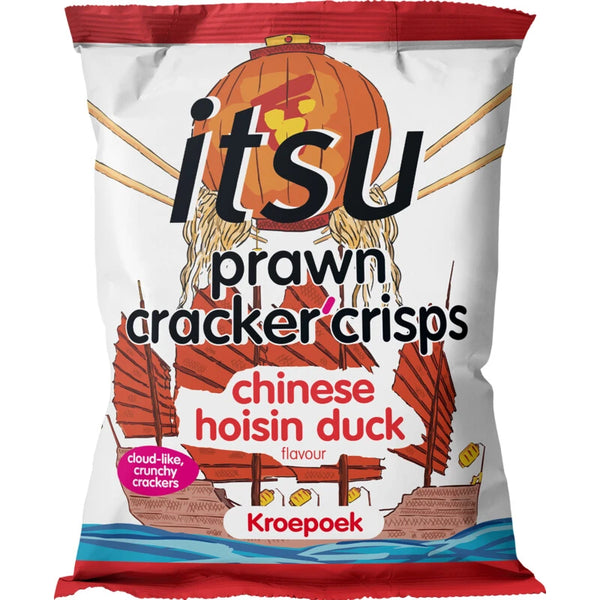 Itsu Chinese hoisin duck prawn crackers