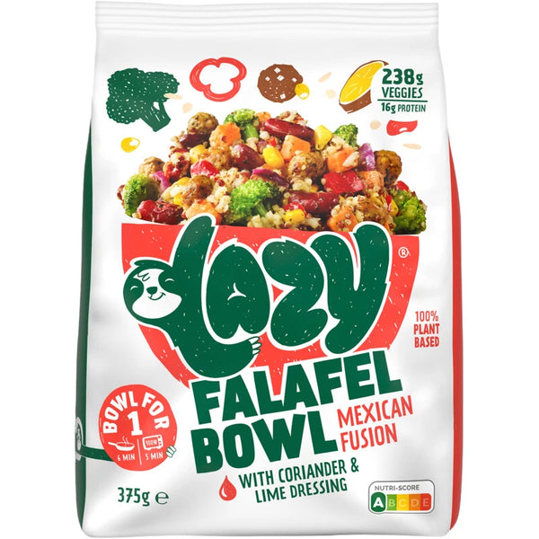 Lazy Falafel-Bowl Mexikanische Fusion