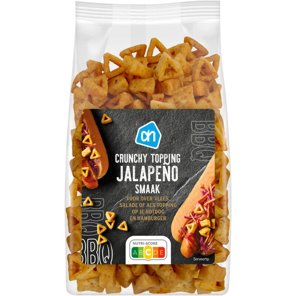 Crunchy topping jalapeno smaak
