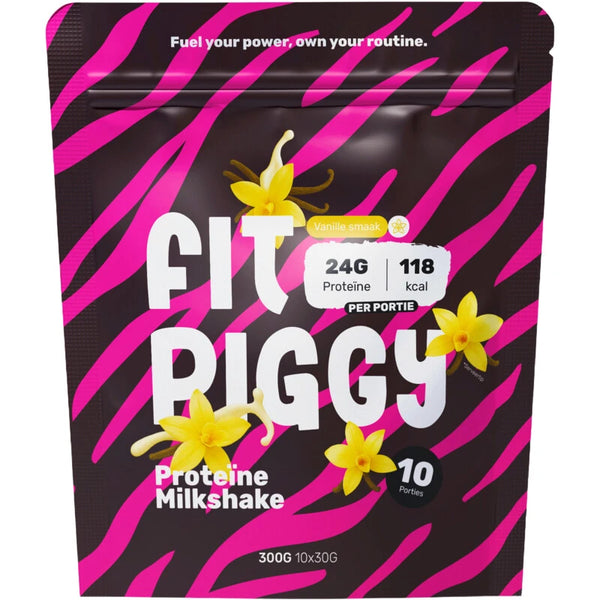 Fit Piggy Protein milkshake vanilla flavour