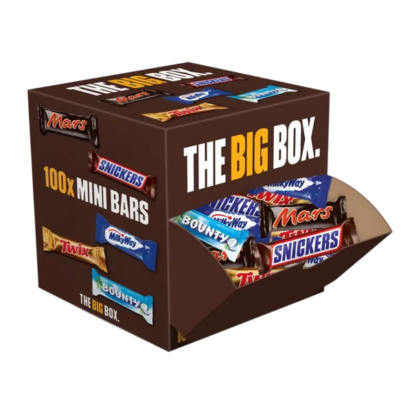 Mars The big box 100 mini bars