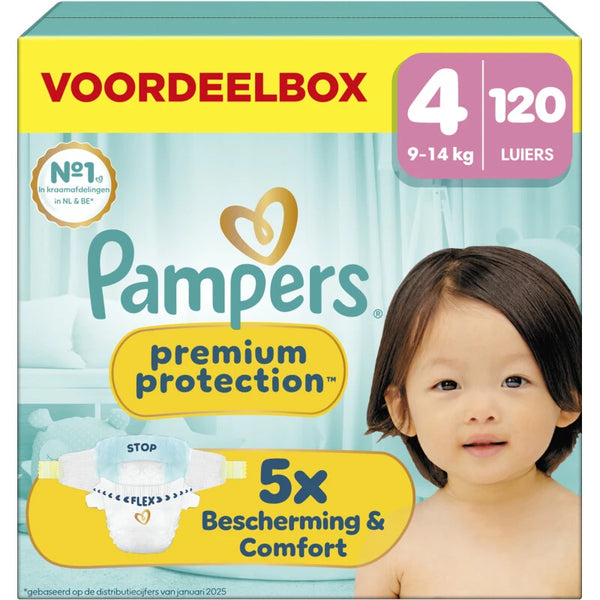 Pampers Premium Protection diapers size 4