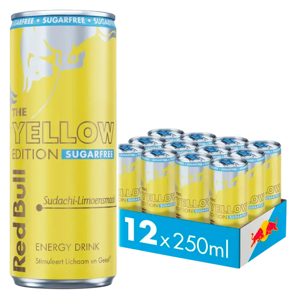 Red Bull Sudachi limoen sugarfree 12-pack