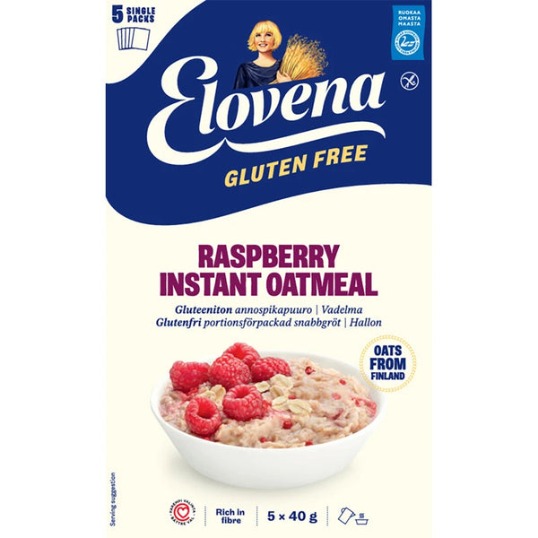 Elovena Instant-Haferbrei Himbeere glutenfrei
