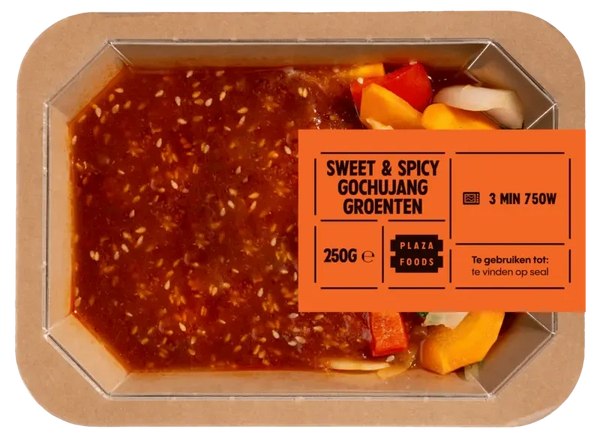 Plaza Foods Sweet & spicy gochujang groenten