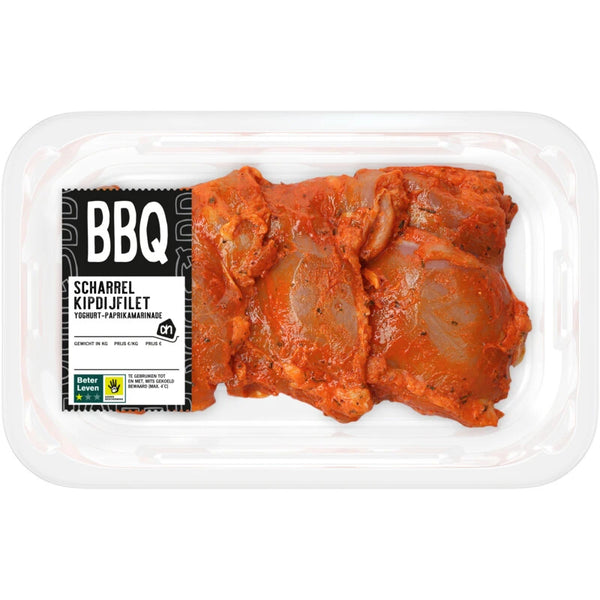 BBQ scharrel kipdijfilet yoghurt-paprika