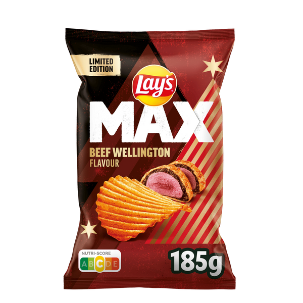 Lays Max Beef Wellington