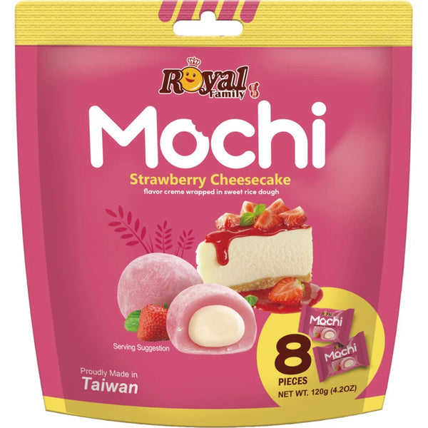 Royal Family Mochi strawberry cheesecake